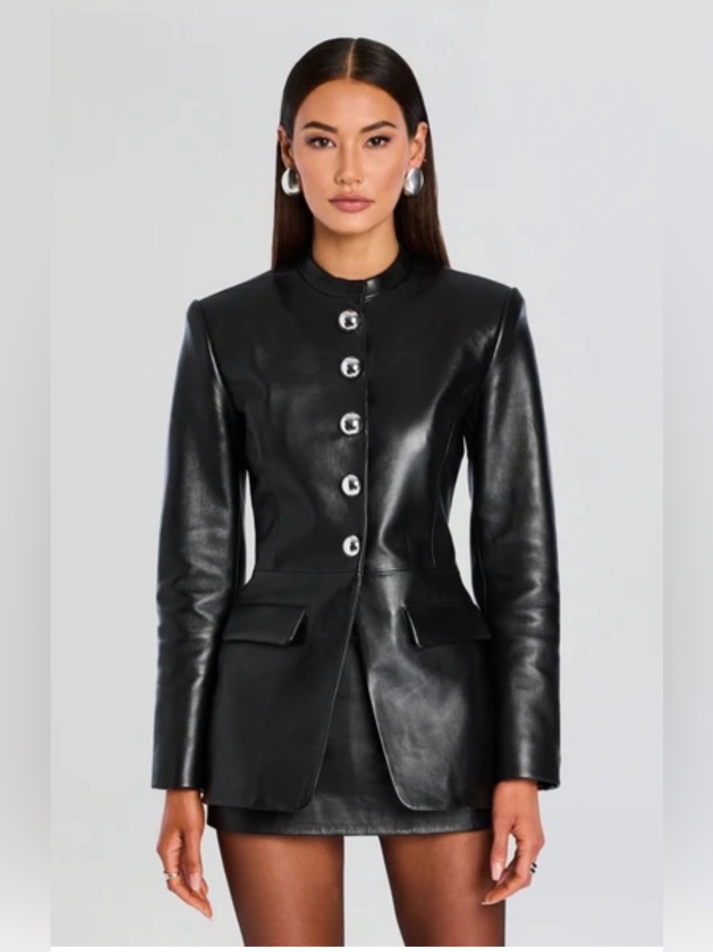 retrofete calandra leather jacket like new